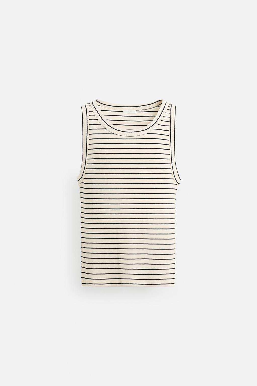 STRIPED TANK TOP - Zara фото 6