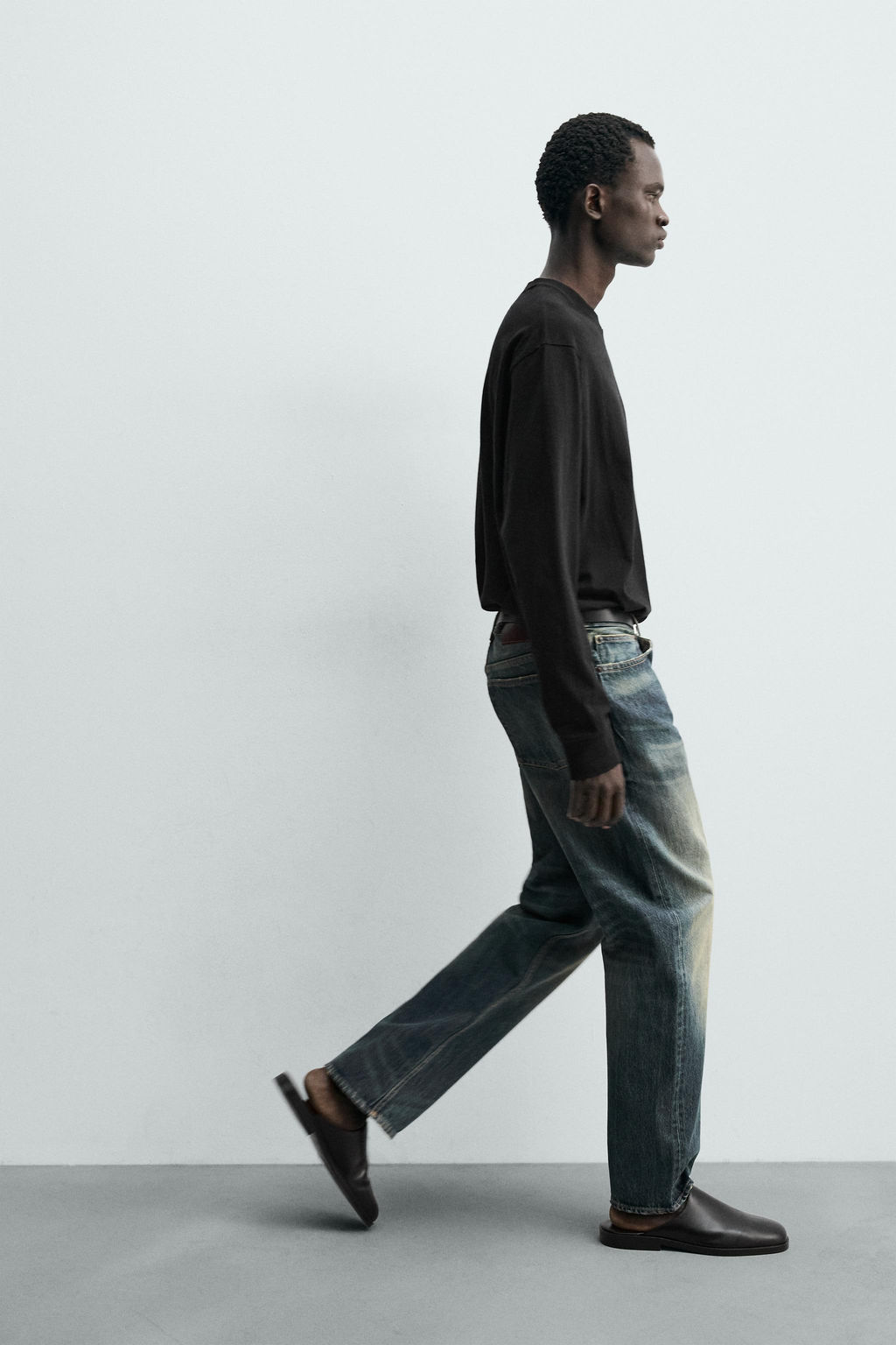STRAIGHT-LEG JEANS - Zara фото 15