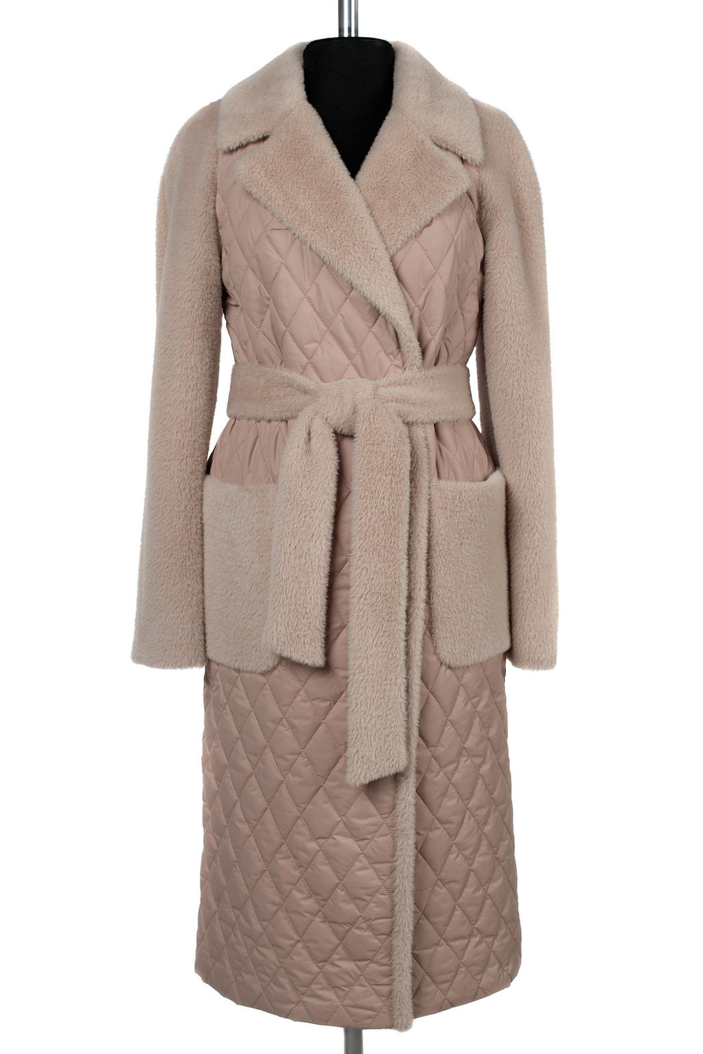 Пальто женское демисезонное (пояс) - El podio фото 8