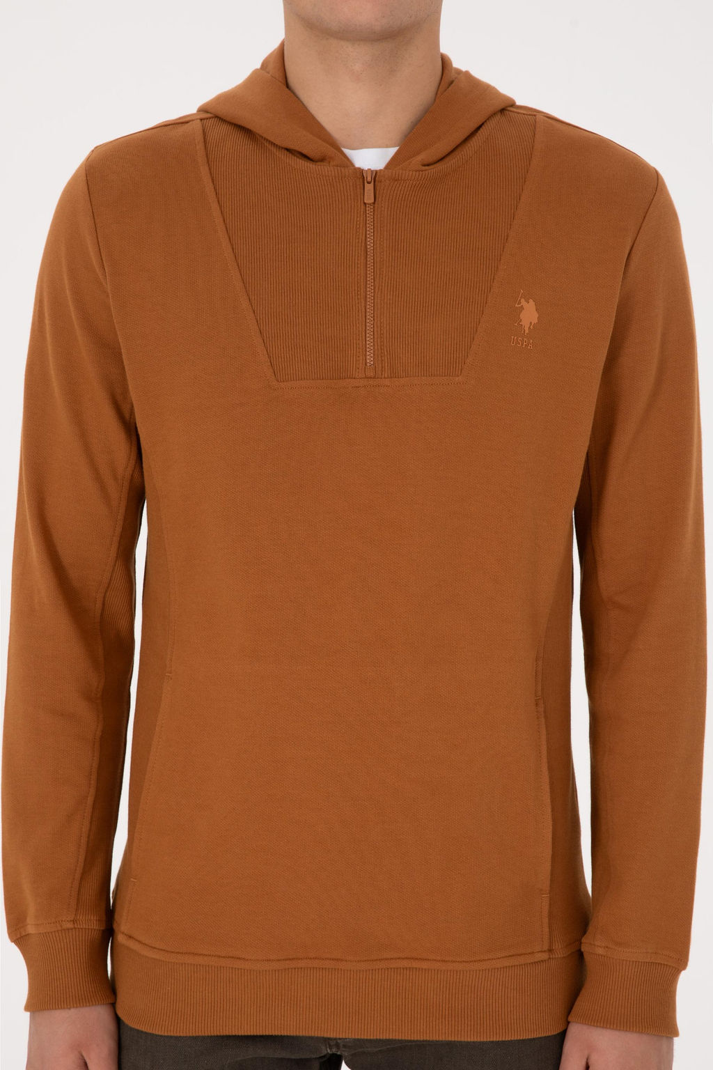 Erkek Camel Sweatshirt