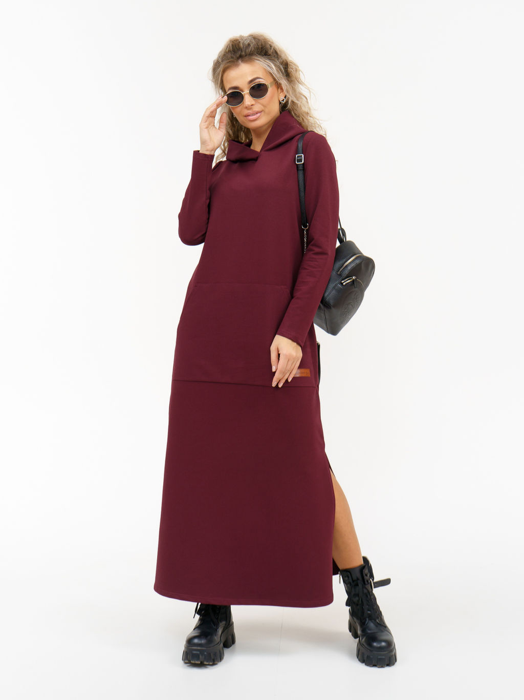 865 Платье из футера с лайкрой - Svetekst фото 14