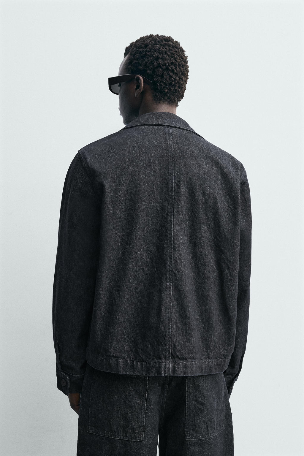 DENIM JACKET WITH POCKETS - Zara фото 3