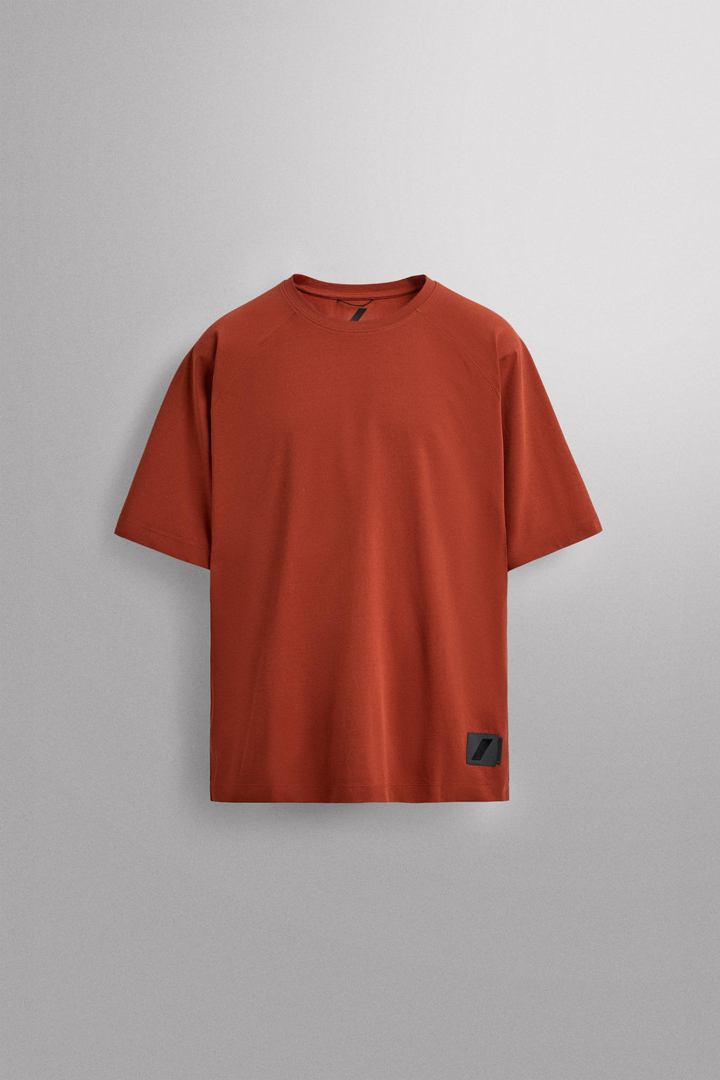 CAMISETA T?CNICA PARCHE / Burgundy - Zara фото 6