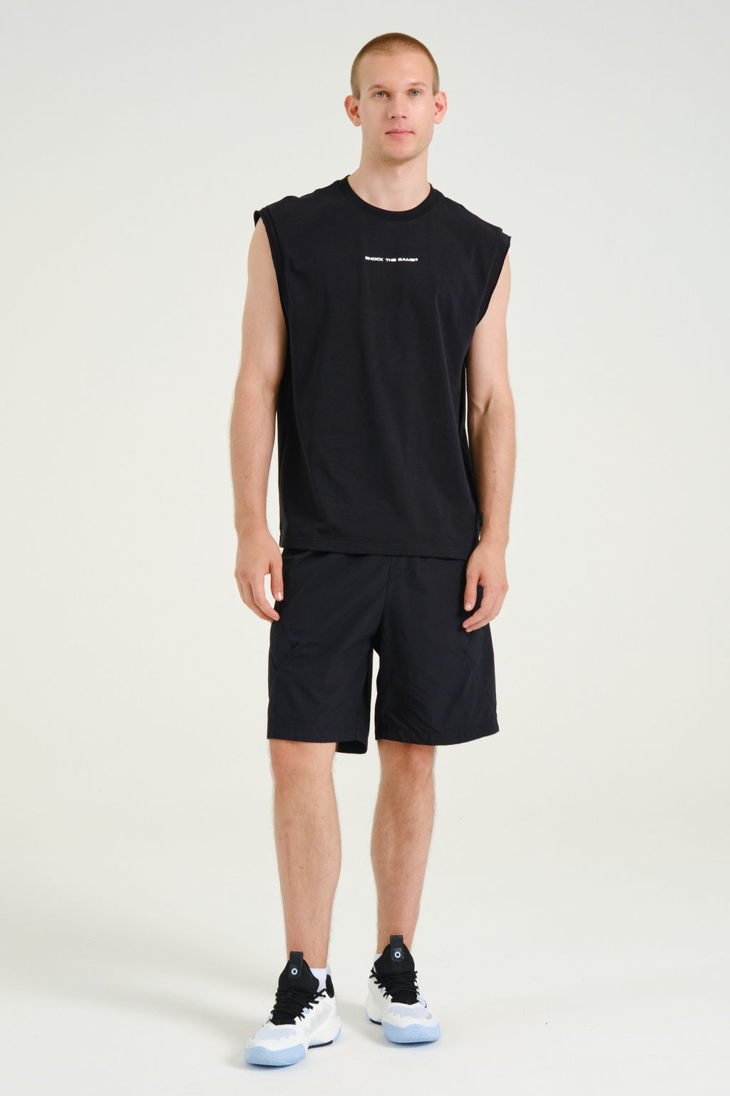 Шорты текстильные Черный - Anta фото 2