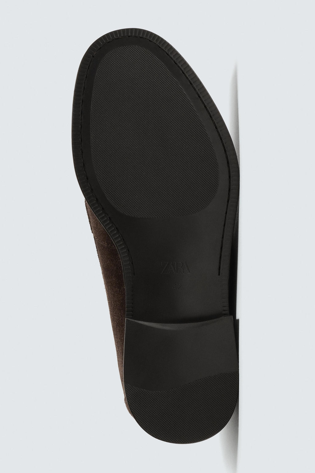 ZAPATO N?UTICO PIEL / Marr?n - Zara фото 4