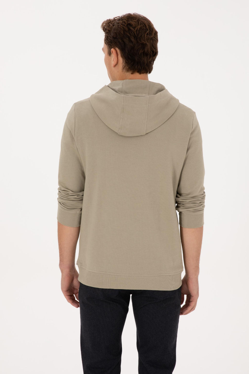 Erkek A__k Haki Sweatshirt - U.s. polo assn фото 5