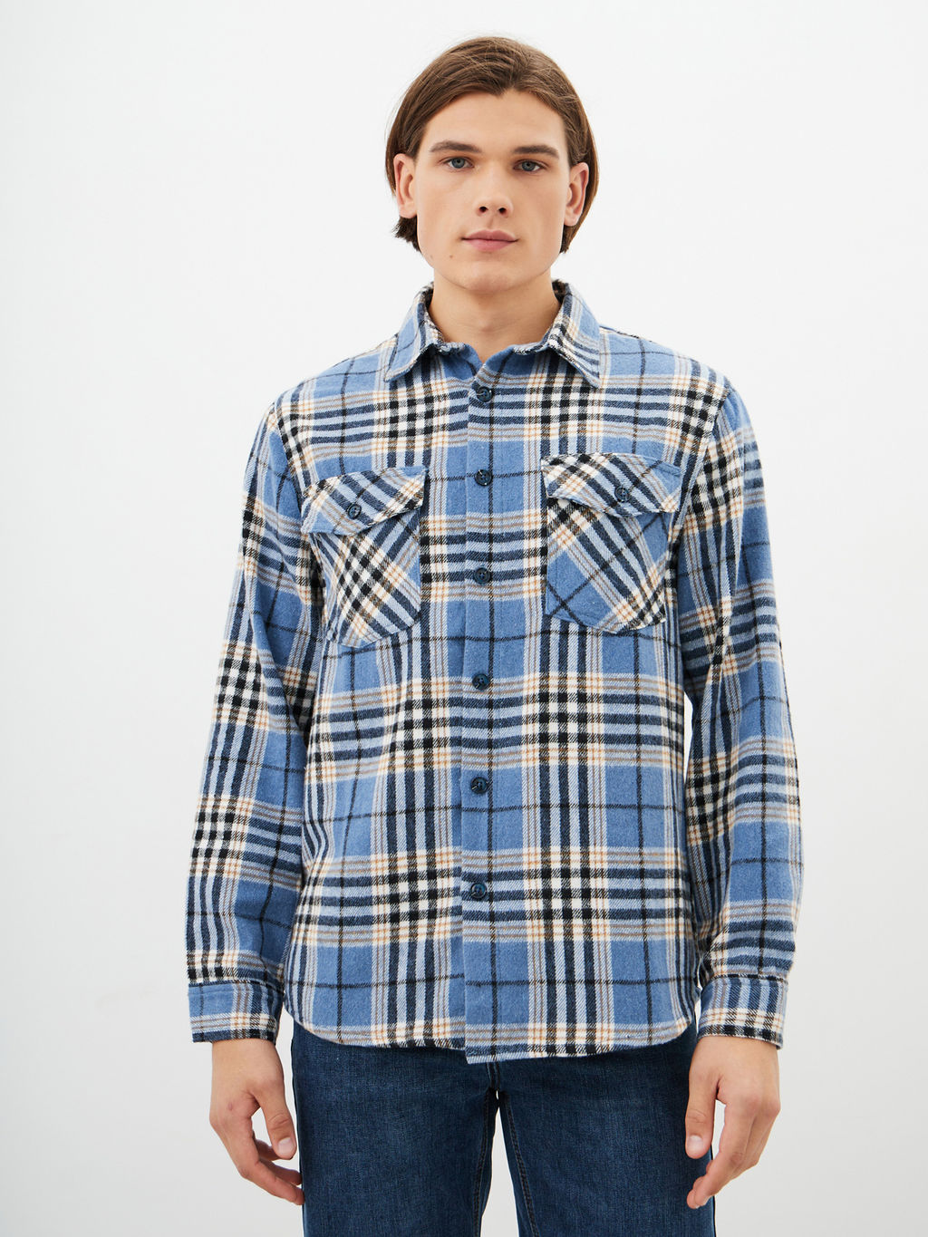 Мужская Рубашка - Mossmore фото 85