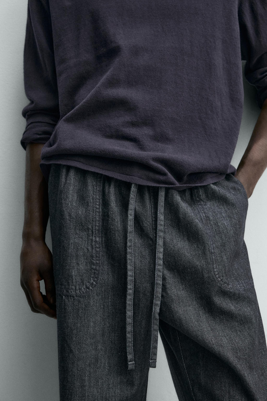 JEANS JOGGER RELAXED FIT / Marino - Zara фото 7