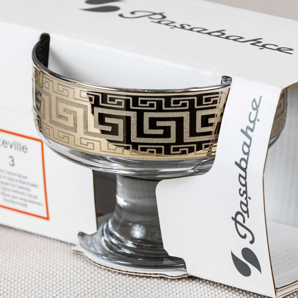 Набор креманок 3 шт, гравировка арт. 41016