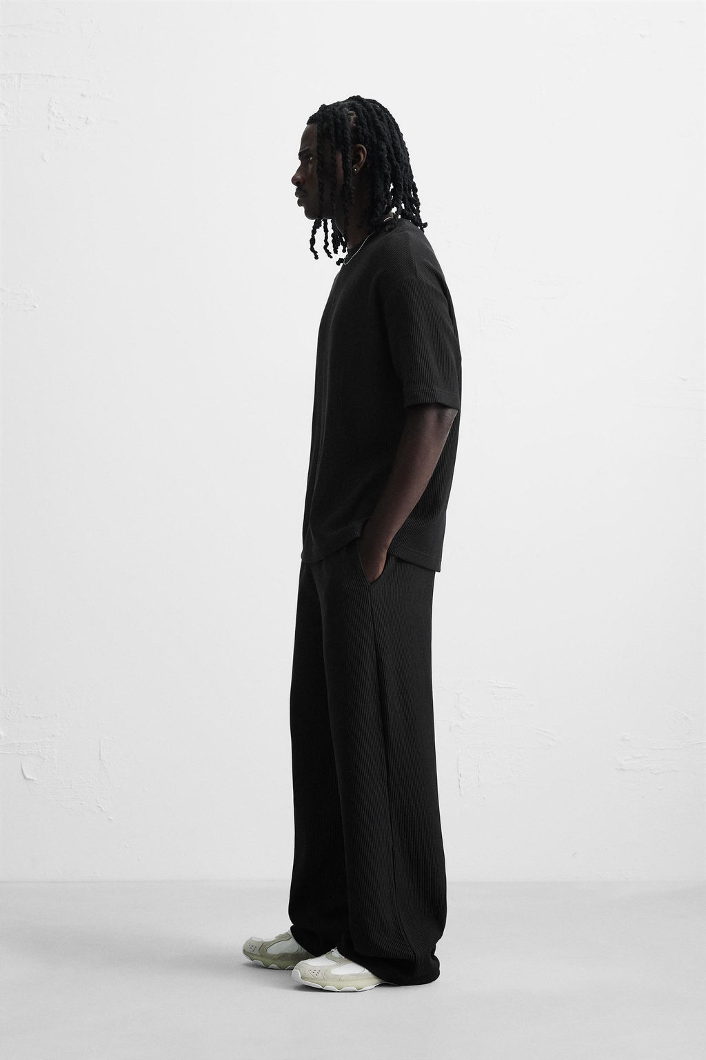 VERTICAL TEXTURE T-SHIRT - Zara фото 4