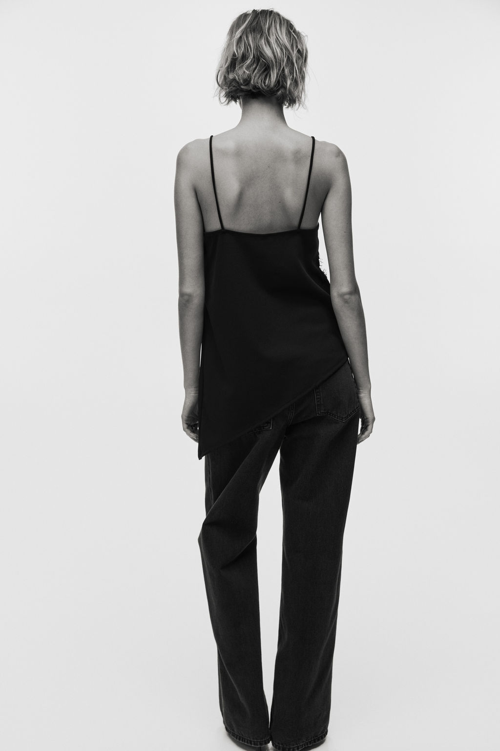 Top de tirantes con ribete de encaje - H&m фото 4