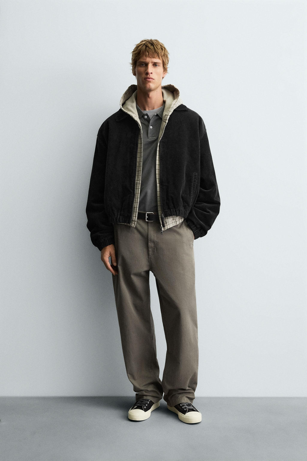 RELAXED FIT CORDUROY JACKET