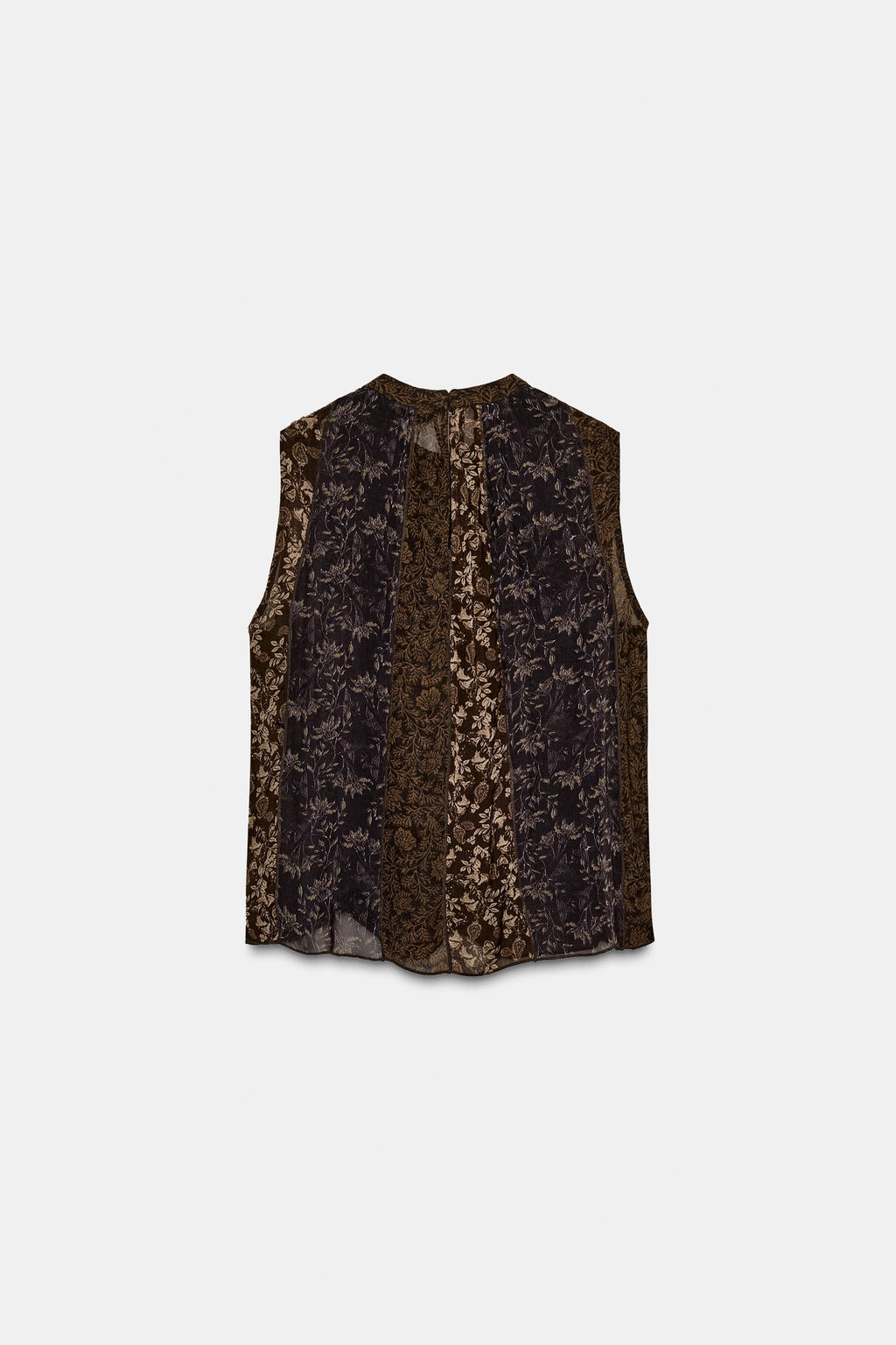 ZW COLLECTION PATCHWORK TOP - Zara фото 8