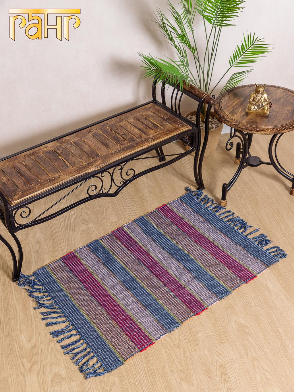 Коврик самотканный х/б 60*90см №703/5