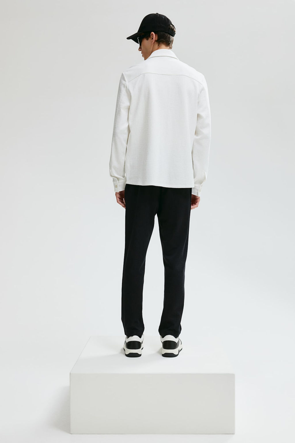 Sobrecamisa con estructura Regular Fit - H&m фото 5