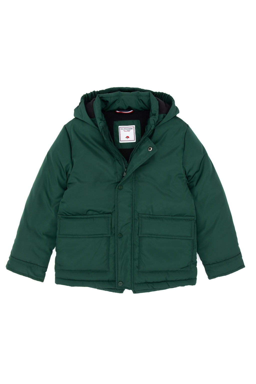 Erkek _ocuk Koyu Ye_il Kaban