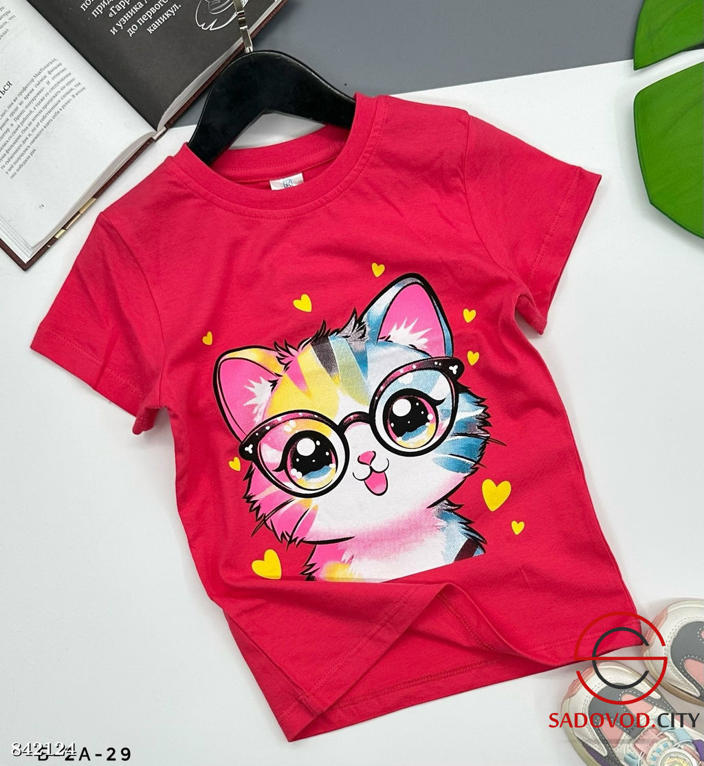 Футболка для девочки с принтом