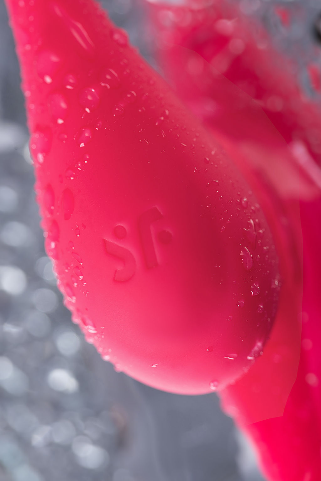 Набор вагинальных шариков Satisfyer YONI, силикон, красный, 2 см.
