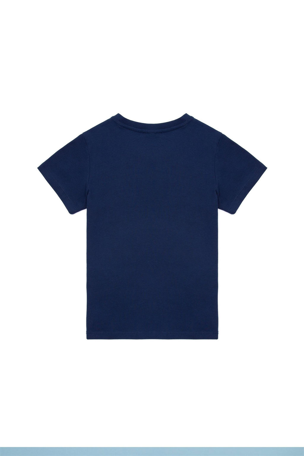 Темно-синяя футболка для мальчиков с круглым вырезом - U.s. polo assn фото 7