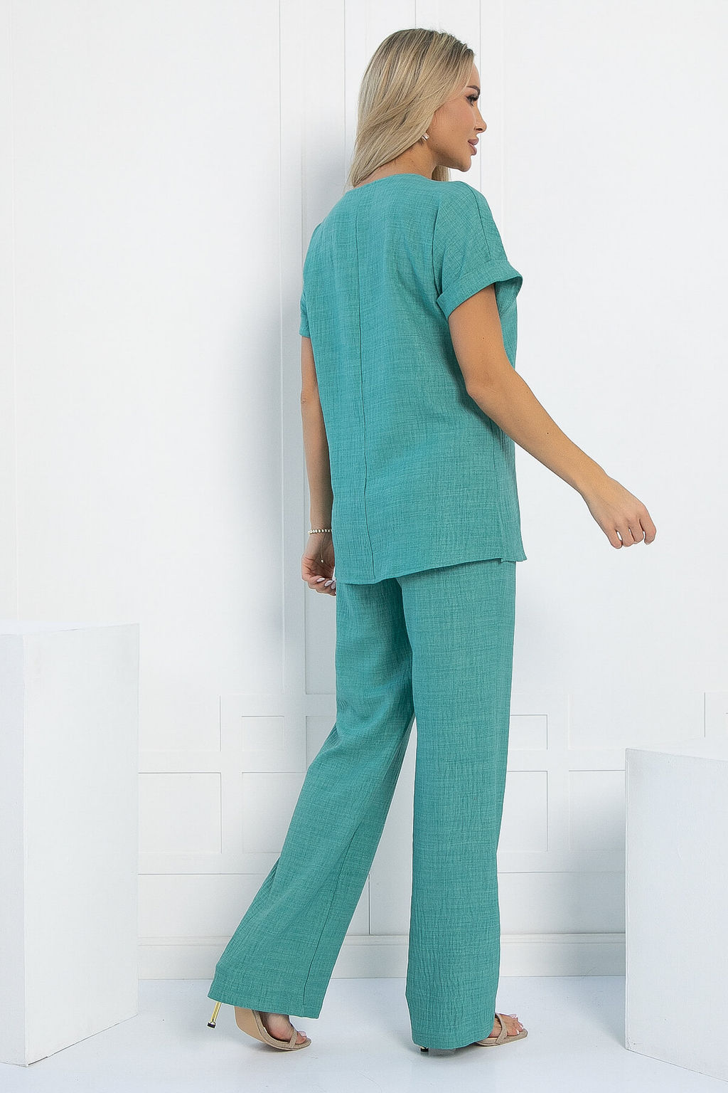 Костюм Летний бриз (зеленый) К12820-12М