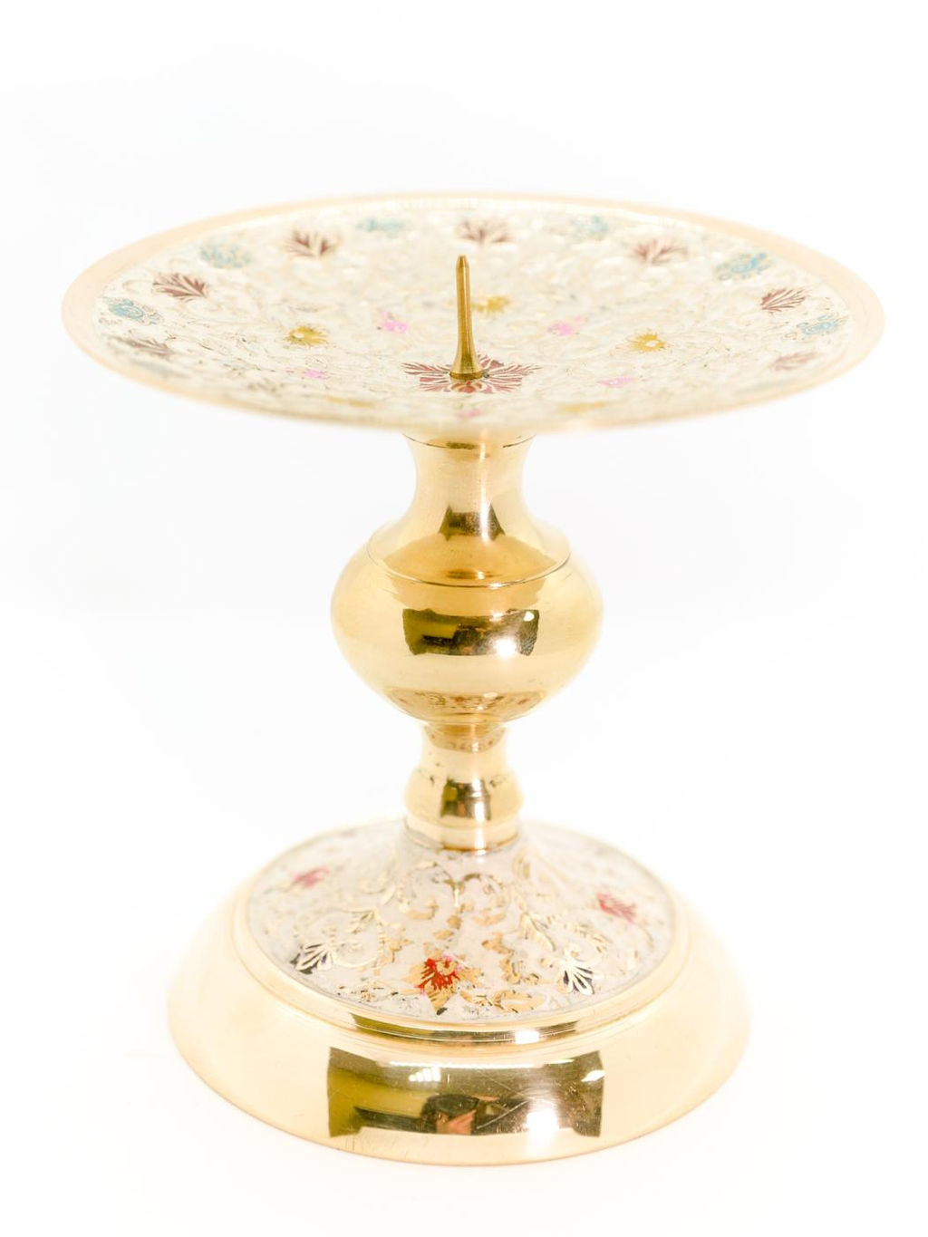 Подсвечник Штырь № Кт3275/7/1 (эмаль белая)