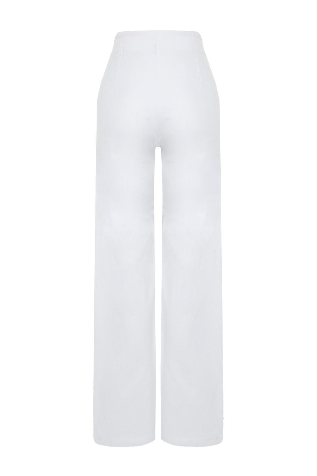 Limited Edition Ekru Nervurlu Dokuma Kumas Pantolon TWOSS24PL00103 - Trendyolmilla фото 8