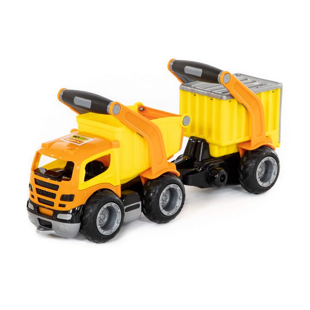 ГрипТрак, автомобиль-самосвал с полуприцепом (в коробке) - Полесье фото 8