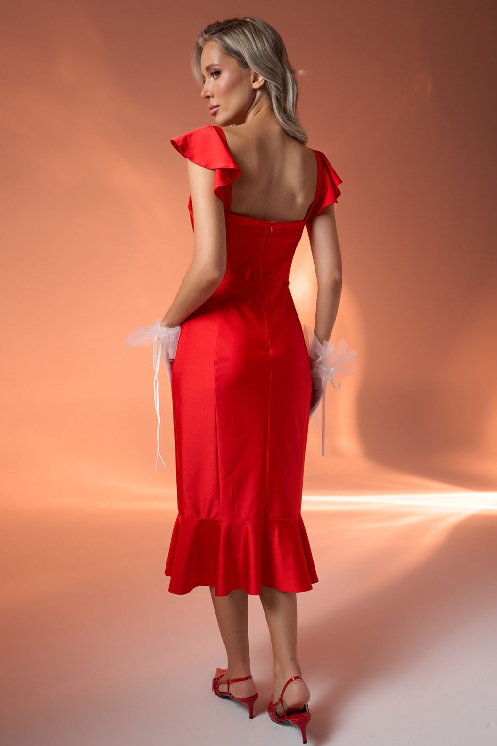 Платье Жадор (красный) - Эльза фото 20