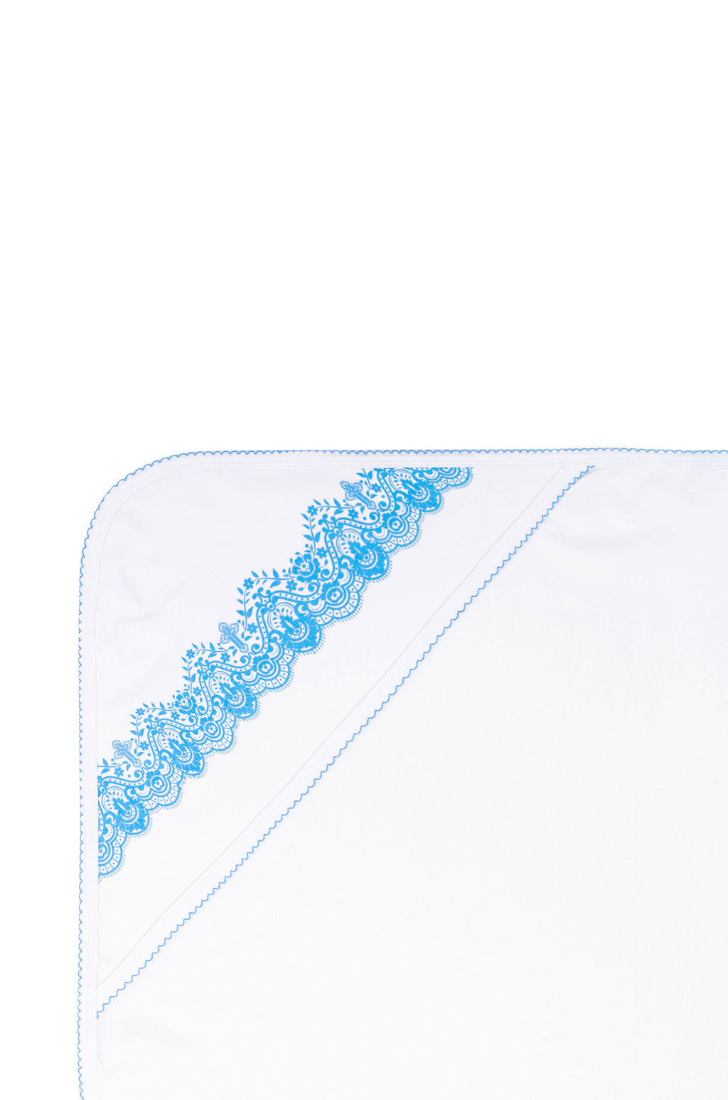 Комплект для крещения белыйголубой - Утенок фото 10