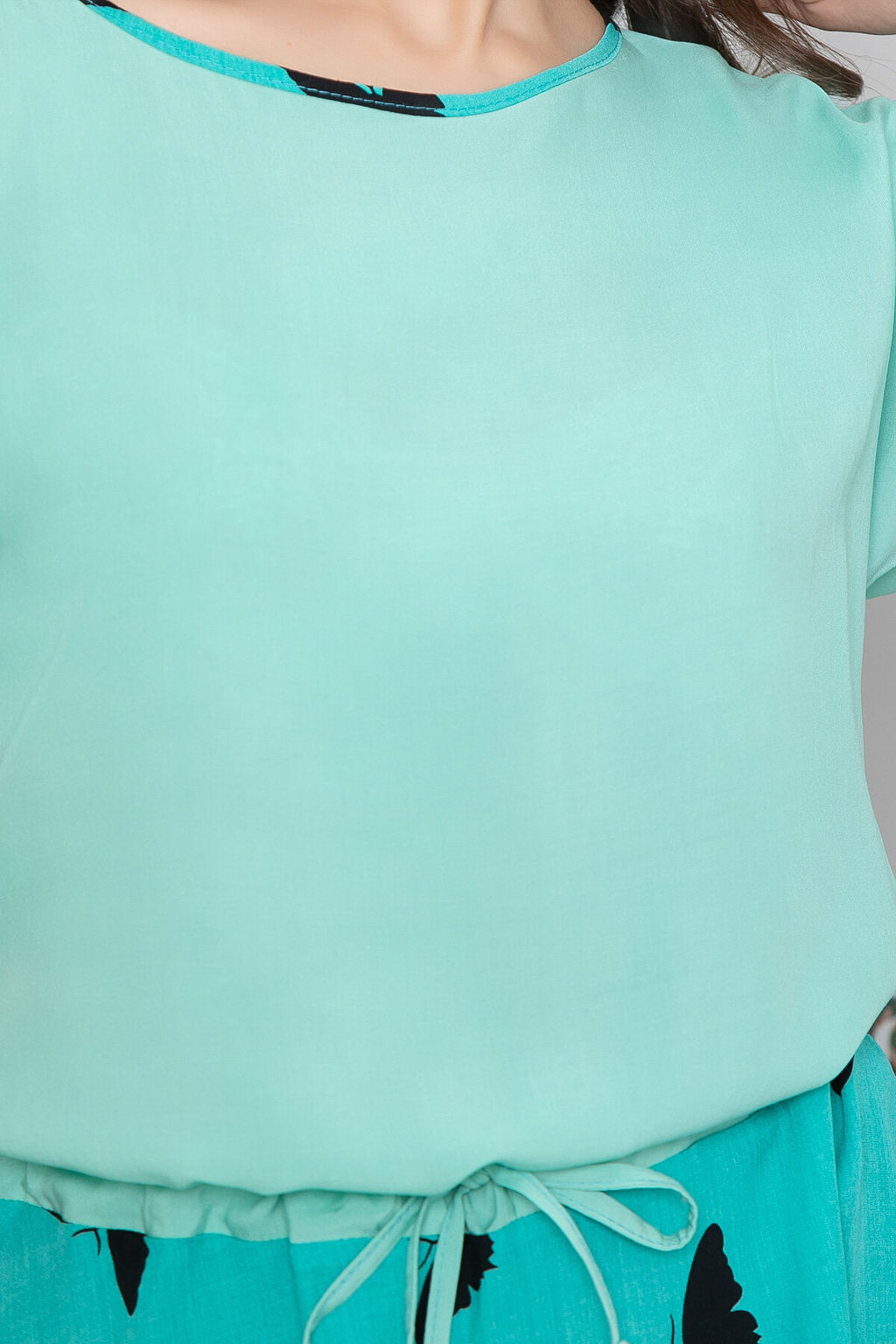 Платье Хилена (грин/бабочки) П6056 - Lt collection фото 3