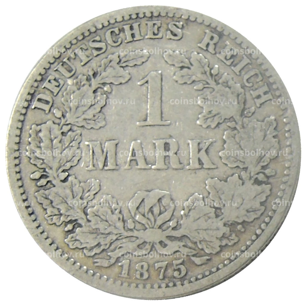1 марка 1875 года F Германия