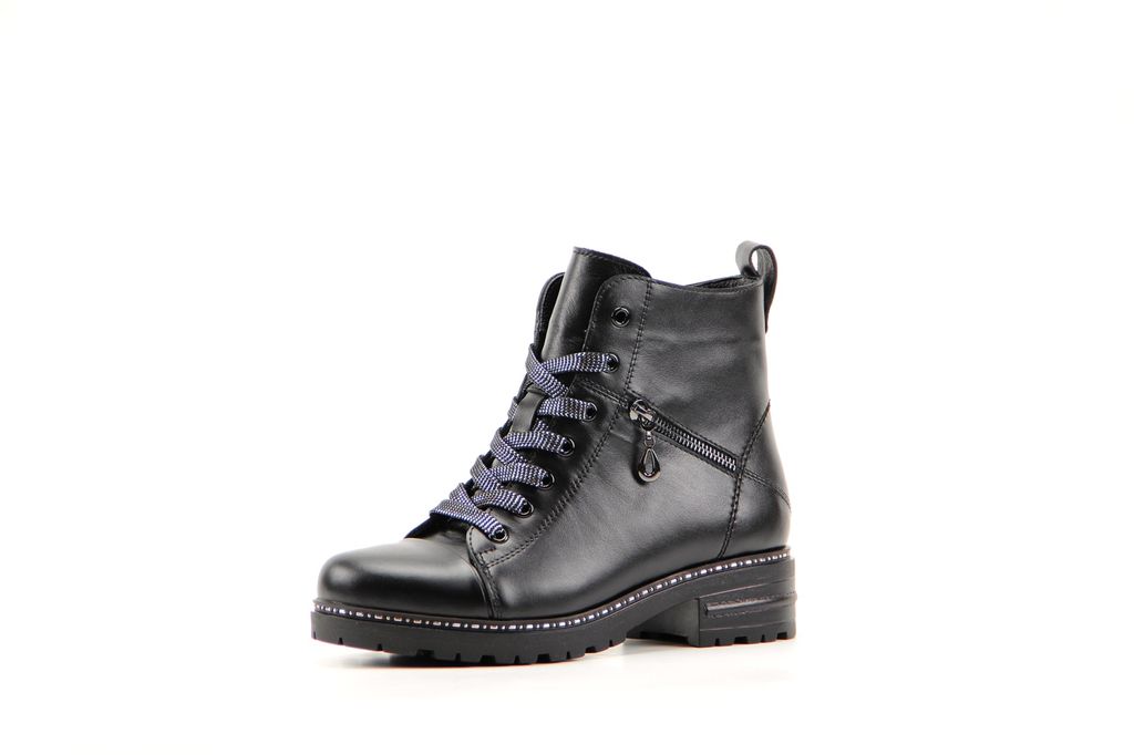 Ботинки EDART 312.brook4.black/шерсть