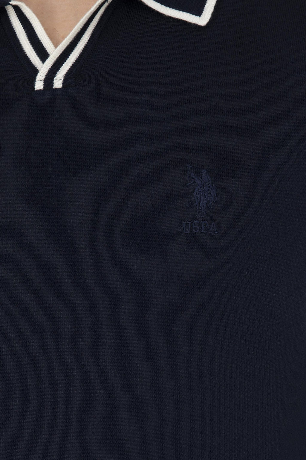 Мужской темно-синий свитер Неожиданная скидка в корзине - U.s. polo assn фото 7