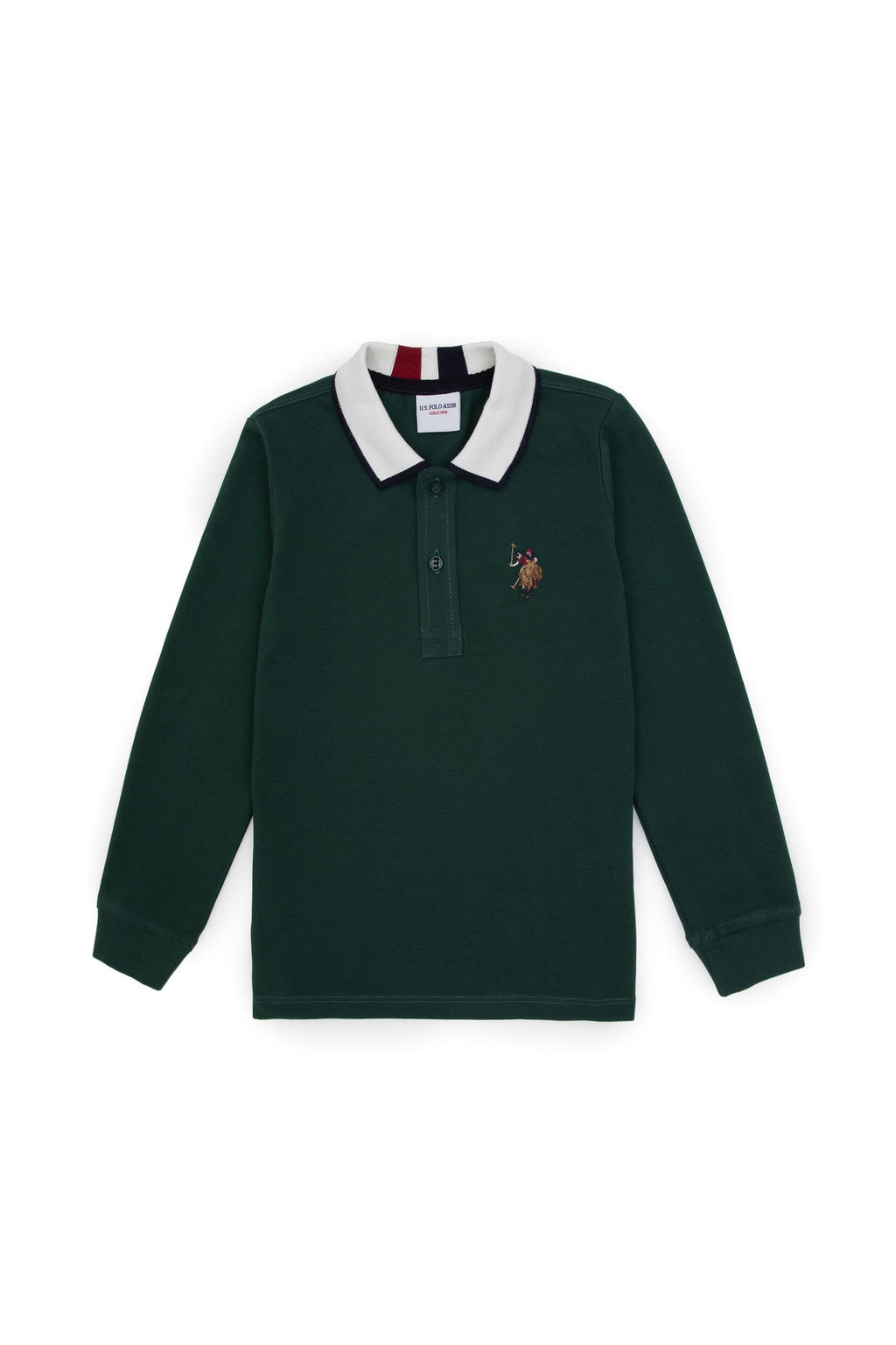 Erkek _ocuk Koyu Ye_il Basic Sweatshirt Sepette S_rpriz _ndirim - U.s. polo assn фото 4