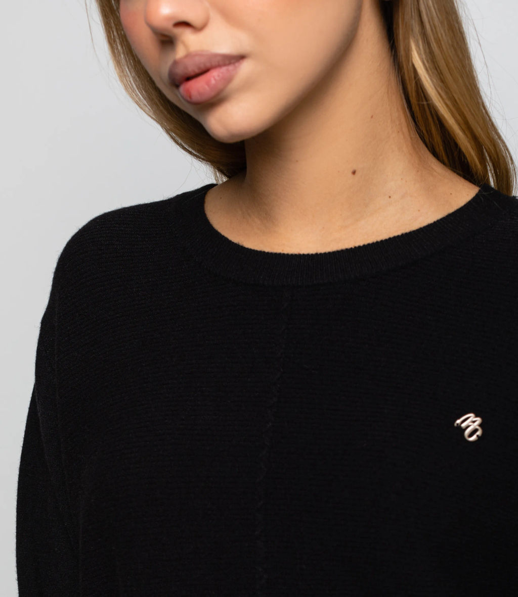 Джемпер #КТ20802, чёрный - Dommod фото 5