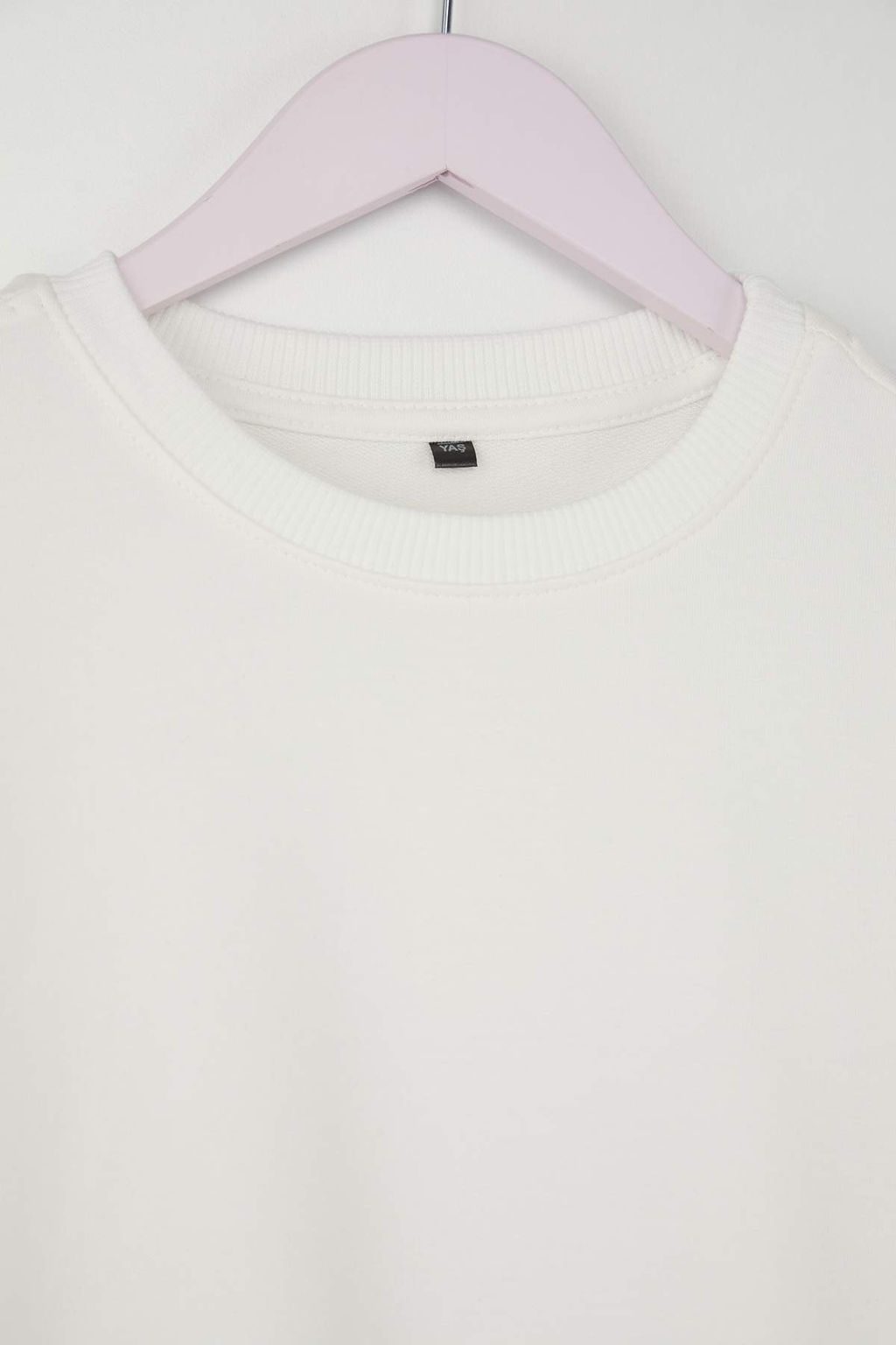 Pembe-Ekru K?z Cocuk Mevsimlik-Ince Bisiklet Yaka 2li Basic Orme Sweatshirt TKDAW25SW00000 - Trendyolmilla фото 26