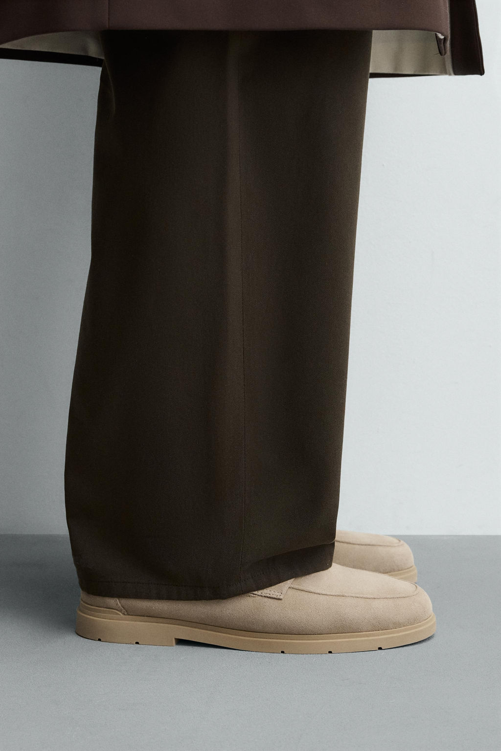 CASUAL LEATHER LOAFERS - Zara фото 8