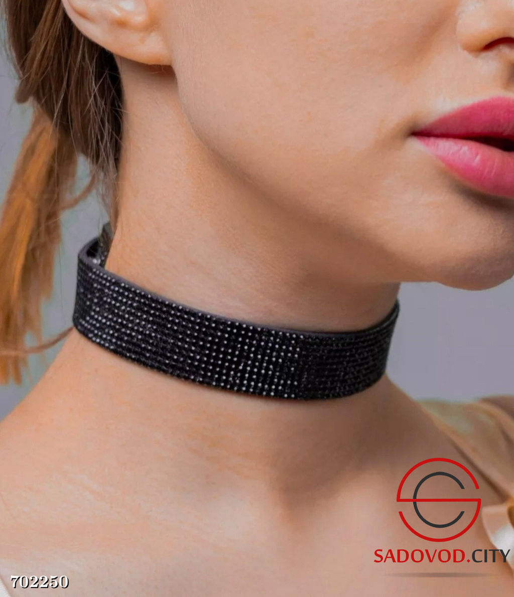 Чокер на шею со стразами - Bruno фото 5