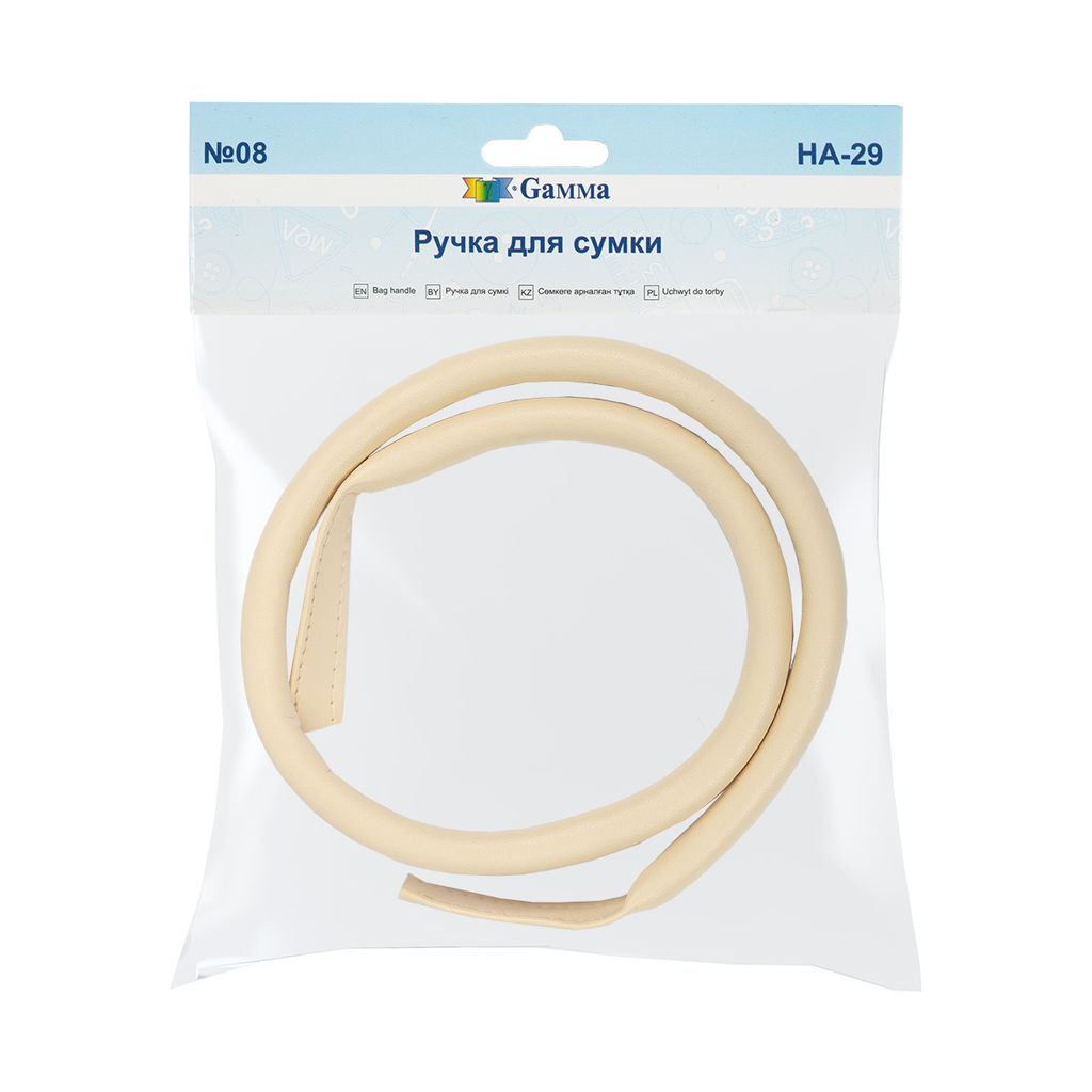 Gamma HA-29 Ручка для сумки 72 см 1 шт. №08 бежевый