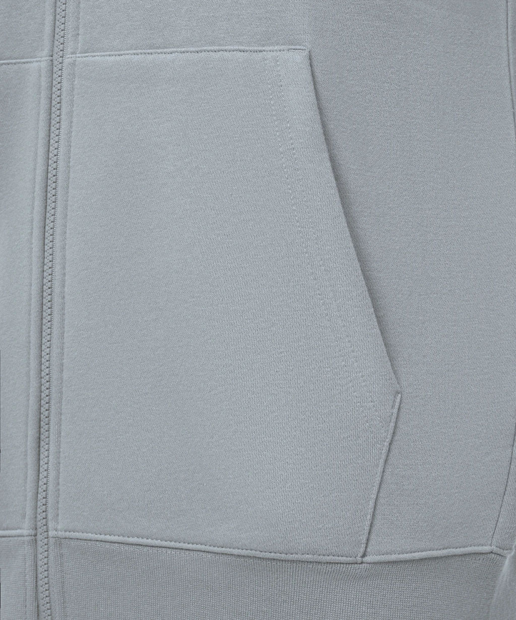 Худи JOGEL ESSENTIAL Fleece Zip Hoodie, серый  фото 5