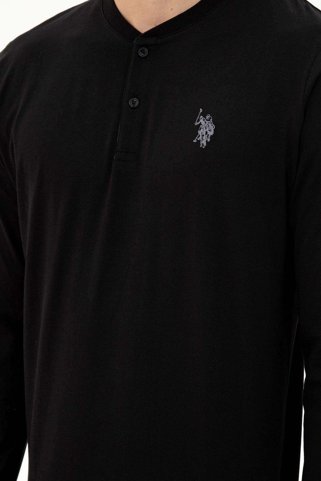 Мужской черный пижамный комплект Неожиданная скидка в корзине - U.s. polo assn фото 6