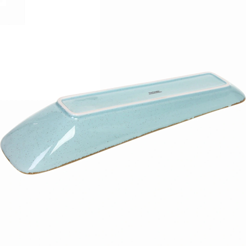 Тарелка керамическая "Tiffany Blue" сервировочная 36*9,5*5,5см