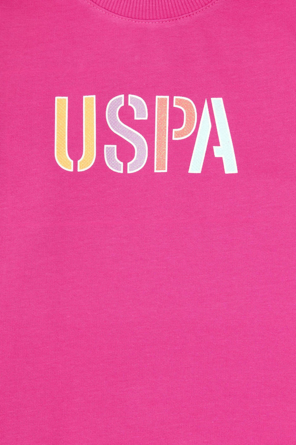 K_z _ocuk Pembe Basic Sweatshirt - U.s. polo assn фото 3