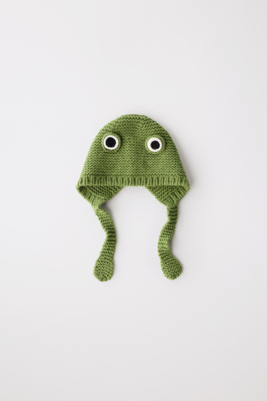 100% WOOL FROG BEANIE LIMITED EDITION - Zara фото 9