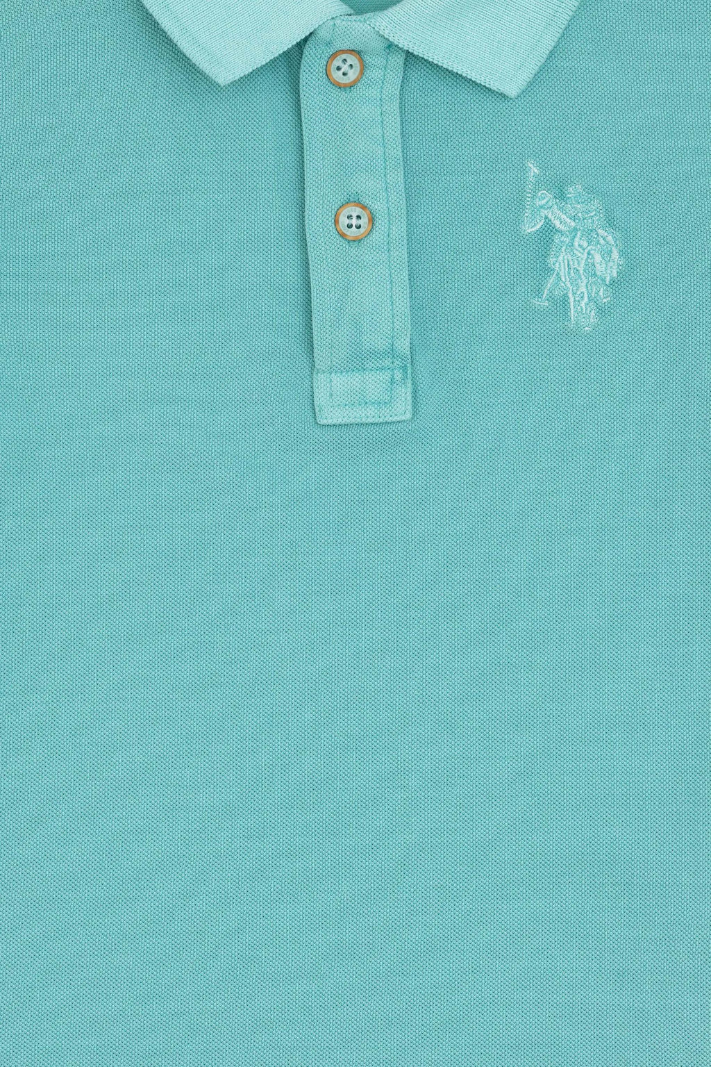 Мятная футболка для мальчика Неожиданная скидка в корзине - U.s. polo assn фото 3