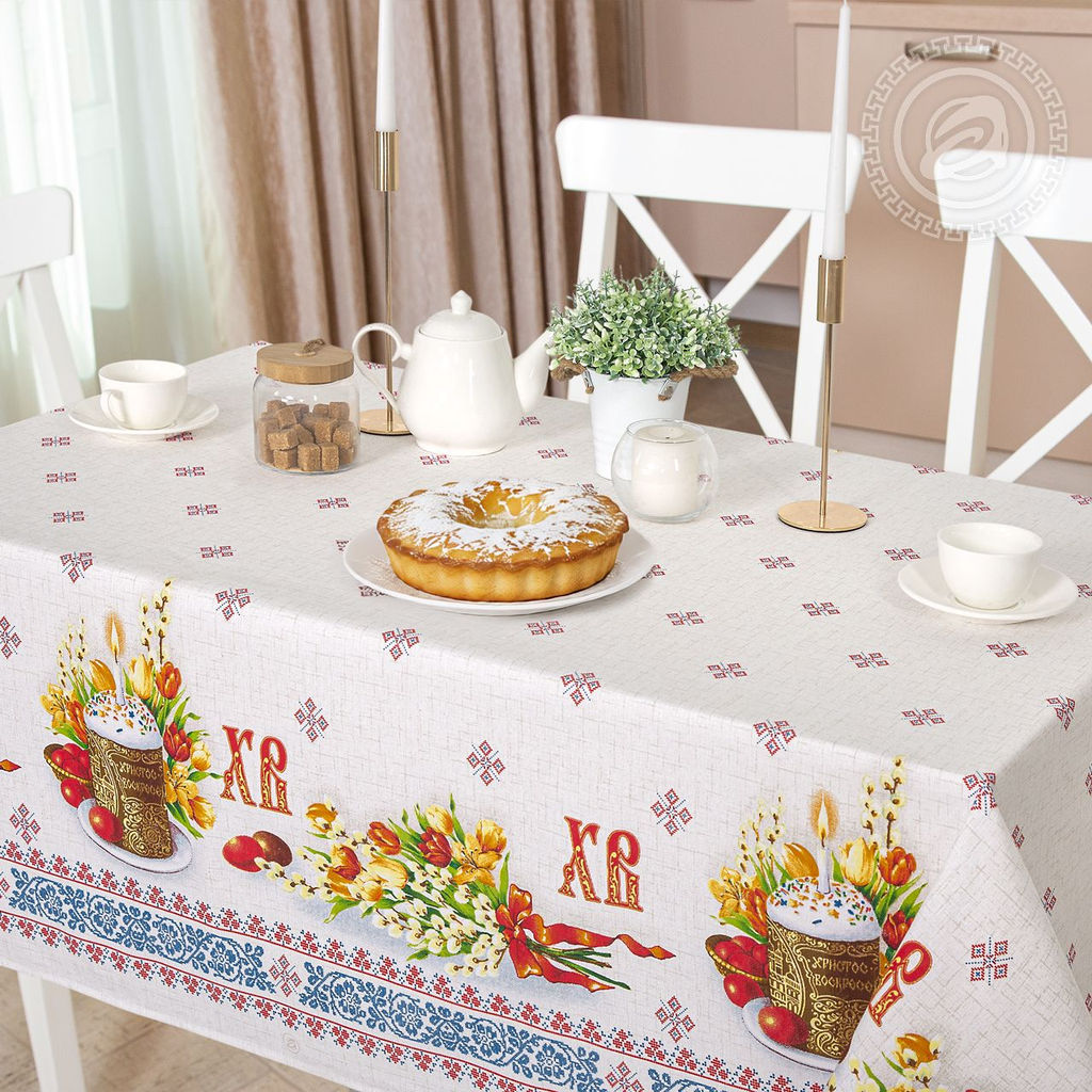Воскресение скатерть 220*145/1 шт. - 220*145 Скатерти из рогожки