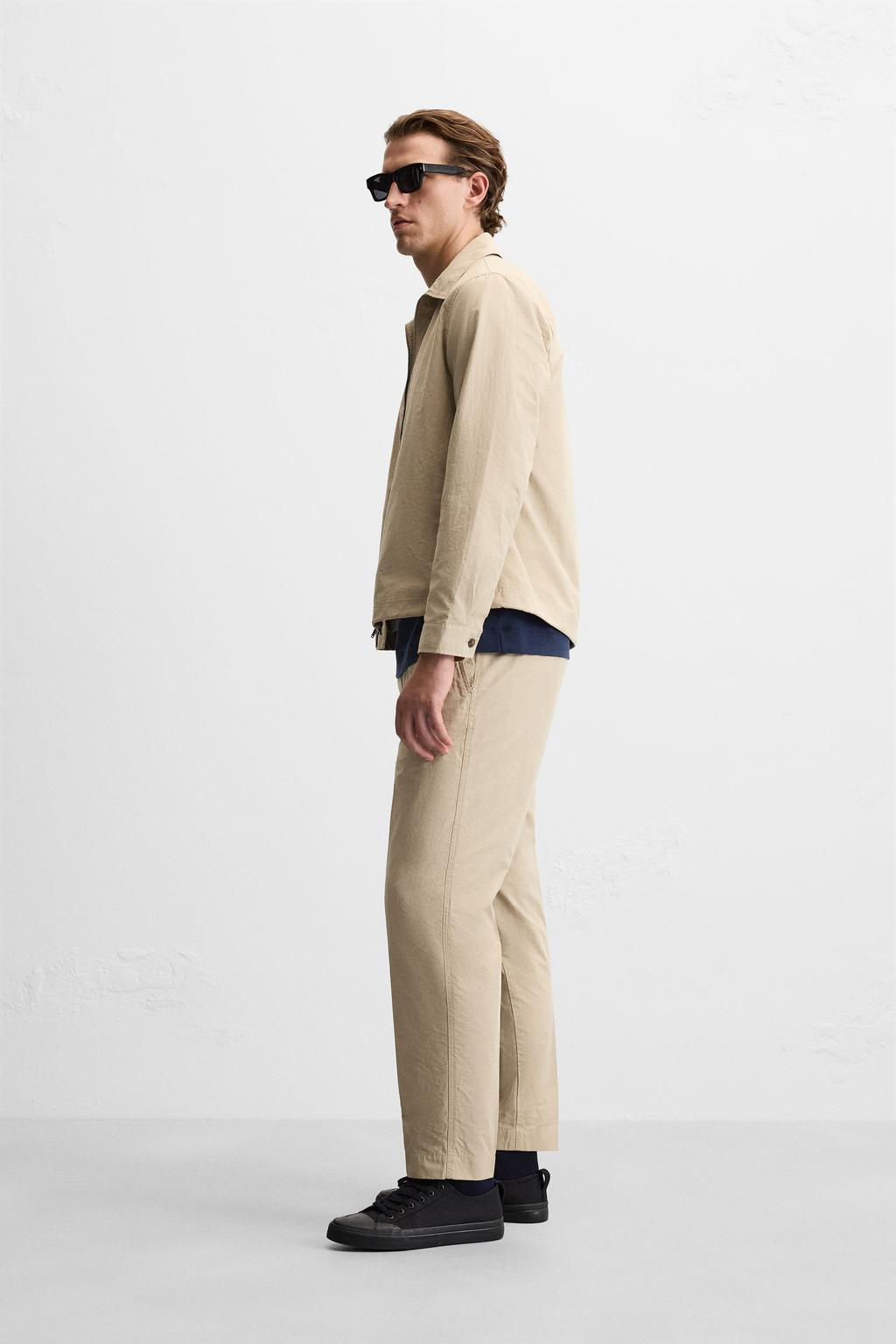 TECHNICAL CHINO TROUSERS - Zara фото 4
