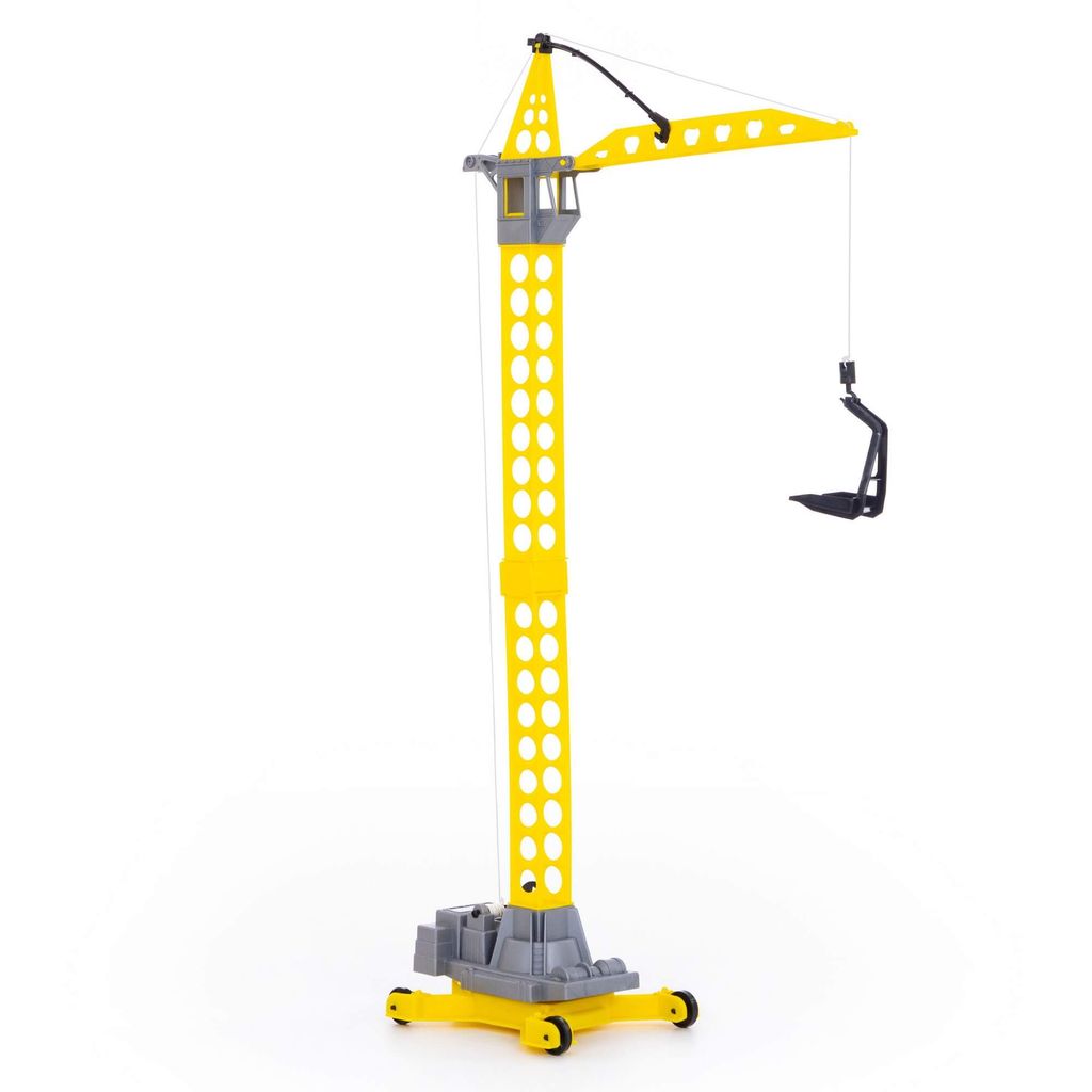 Башенный кран Агат на колёсиках большой (в пакете) - Полесье фото 5