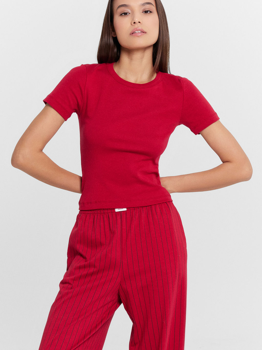 Пижама женская красная - Mark formelle фото 9