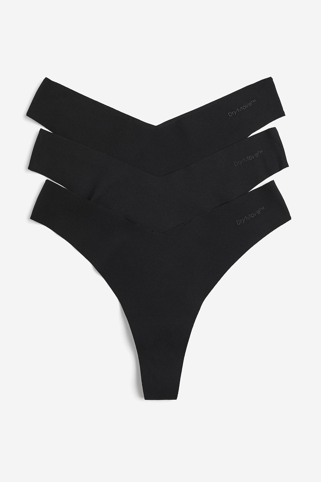 Pack de 3 bragas Thong de deporte en DryMove - H&m фото 2